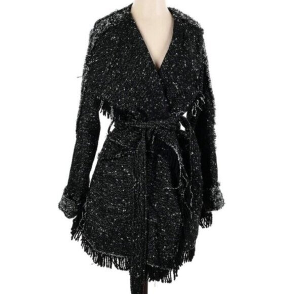 NWOT- FREE PEOPLE BLANKET WRAP CARDIGAN - Picture 5 of 8